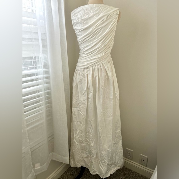 🍒NWT DISSH Alexandria Hybrid Sleeveless Midi Dress in White. Size: 8 - Picture 11 of 16